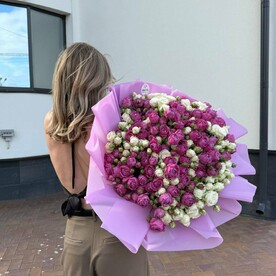 51 ароматная Пионовидная кустовая Роза