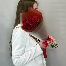 Red розы Кения 7шт