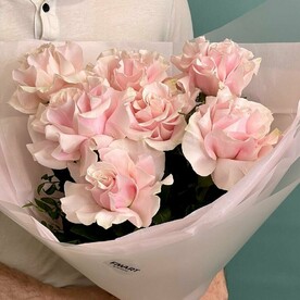 «Pretty in pink» Букет из французской розы