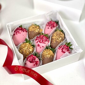 Клубника в шоколаде «мераль-де-пасси» 6-9 ягод