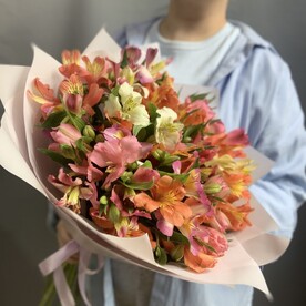 Альстромерия, Стильная упаковка