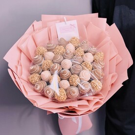Клубника в шоколаде Букет «Faberje»