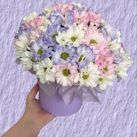Композиция из хризантем