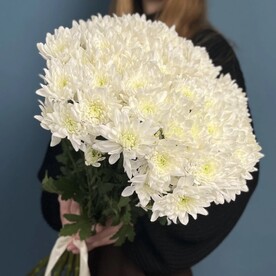 Букет из кустовых хризантем