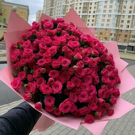 Роза кустовая, Дизайнерская упаковка