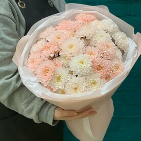 Букет из 7 хризантем