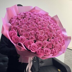 101 розовая Аква 60 см