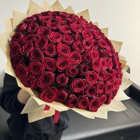 101 красная Роза 50 см