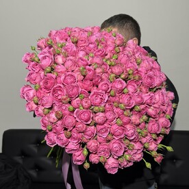 Кустовые розы Мисти баблс