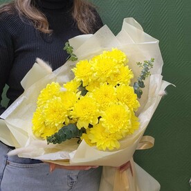 Солнечные хризантемы