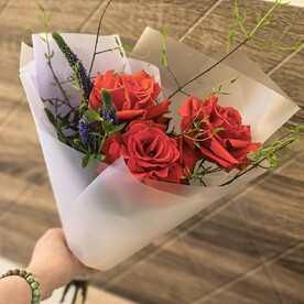 Роза французская, Вероника, Весенние веточки, Фисташка, Авторская упаковка, Подкормка для цветов