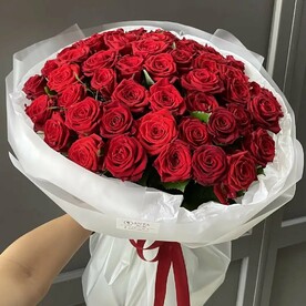 51 роза 50см
