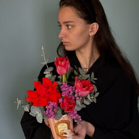 Композиция в стаканчике