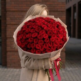 🌹Букет из 101 красной розы🌹