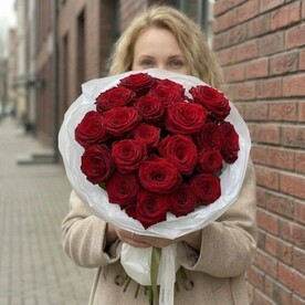 🌹Букет из 21 красной розы🌹