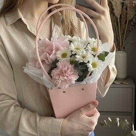 Роза французская, Хризантема, Диантус