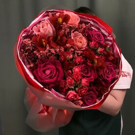 Багровый закат