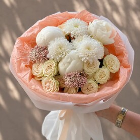 Озотамнус шт, Пион шт, Хризантема шт, Роза кустовая шт, Упаковка шт