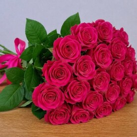 Букет из 69 красных роз