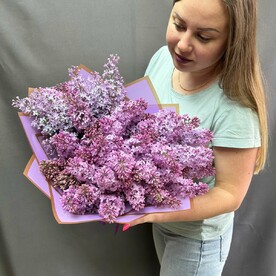 Шикарный букет сирени