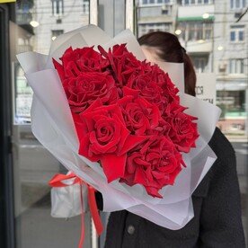 Букет французских роз "Парижская нежность"