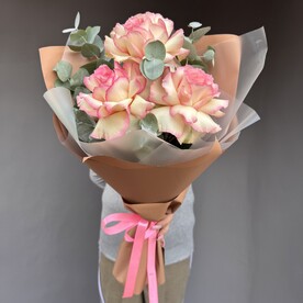 Роза французская, Эвкалипт, Упаковка