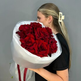 Монобукет из  французских роз