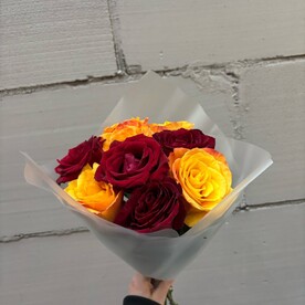 Сборный букет из роз