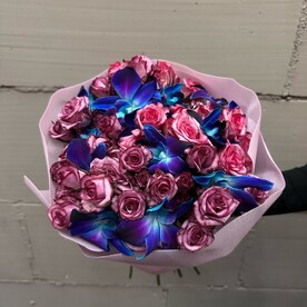 Роза кустовая шт, Орхидея шт, Упаковка шт, шт