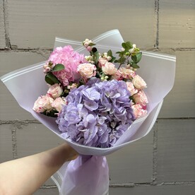 Роза кустовая шт, Гортензия шт, Упаковка шт, шт