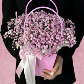 Композиция из гипсофилы