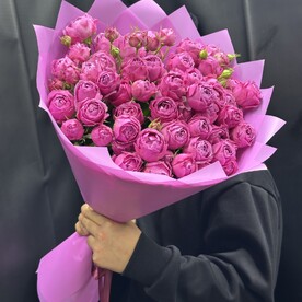 Букет из роза кустов