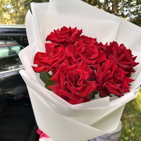 Букет-гигант с французскими розами