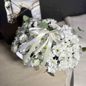 Корзина с ромашками 🌸