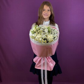 Лизиантус Эустома шт, Ромашка шт, Хризантема шт, Гвоздика шт