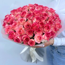 ⭐⭐⭐⭐⭐Букет "Форма" 35 розовых роз