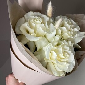 Букет с 3 французскими розами