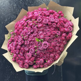 Малиновые розочки
