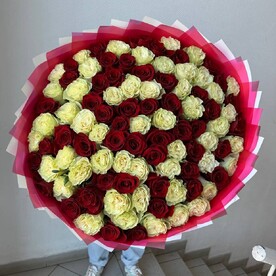 101 Роза Эквадор Микс