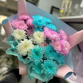 Букет из хризантем