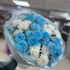 Букет из хризантем