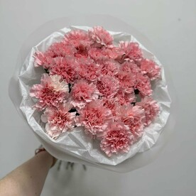 Букет из сортовой гвоздики