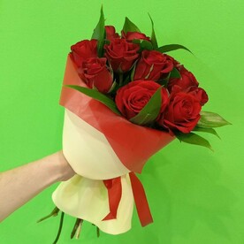 Роза Кения, Рускус, Фоамиран, Пленка матовая