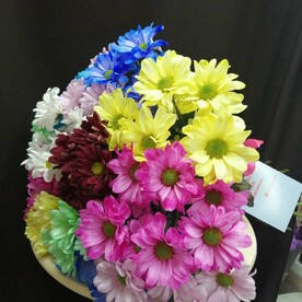 Букет кустовых хризантем 17 шт