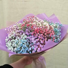Букет из гипсофилы 11 шт