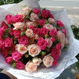 Роза кустовая, Упаковка