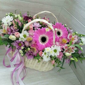 Корзиночка в весеннем исполнении🌼
