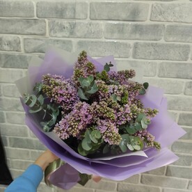 Сирень, Эвкалипт, Дизайнерская упаковка