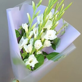 Гладиолус шт, Зелень шт, Авторская упаковка шт, шт