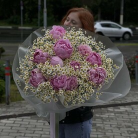 Ромашка, Пион, Авторская упаковка